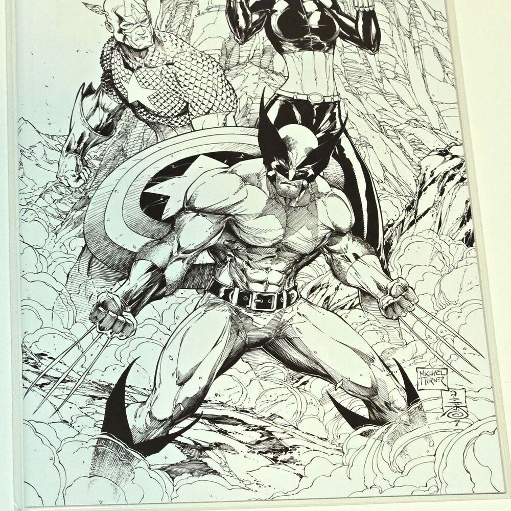 Wolverine Sketch Variant Street Level Hero Marvel Avengers Exclusive Comic - Picture 3 of 7